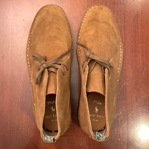 Ralph Lauren Polo 100% leather upper shoes.